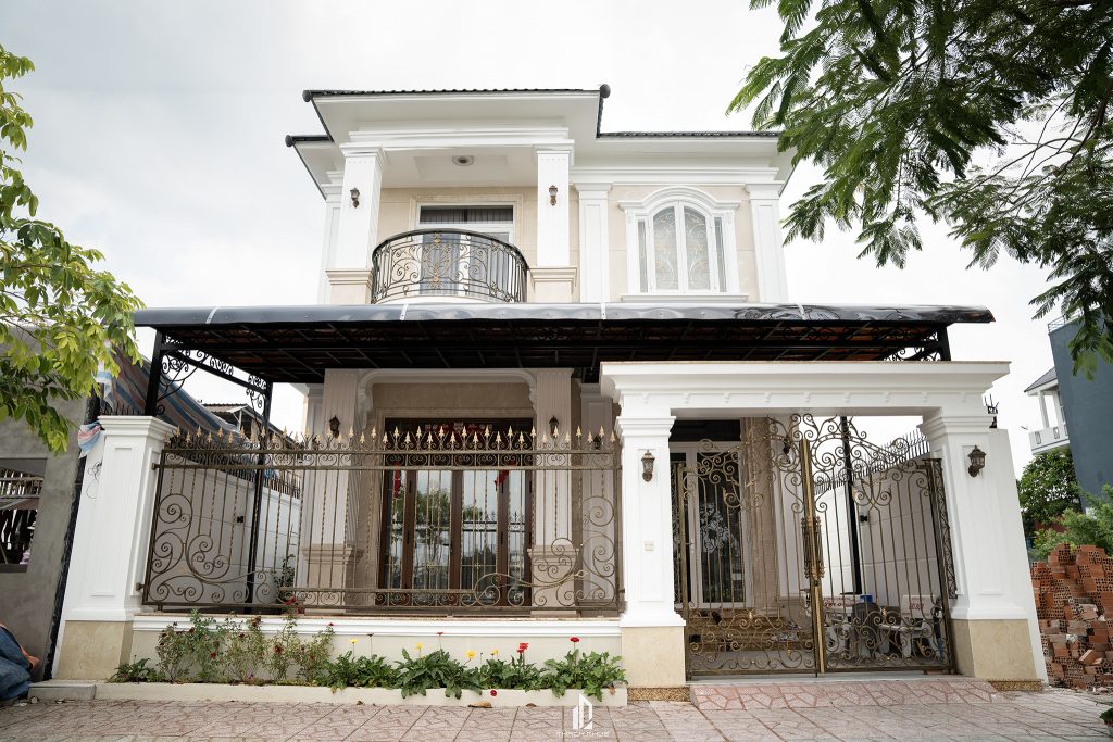 biệt thự 2 tầng mái nhật