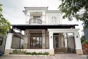 biệt thự 2 tầng mái nhật