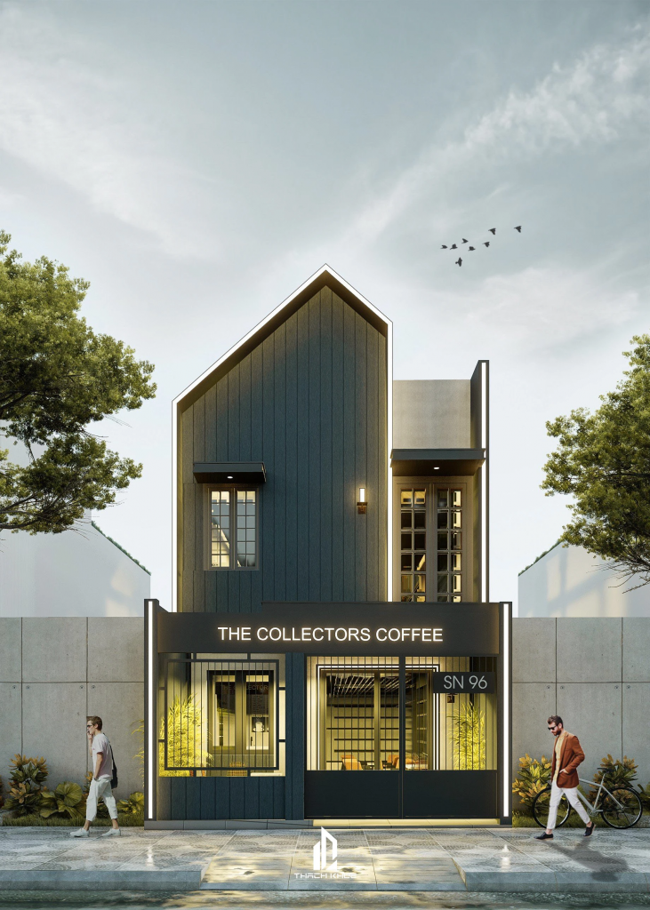 Mẫu Quán Cafe Phong Cách Modern Style
