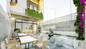 Mẫu Quán Cafe Độc Đáo: