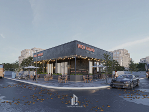 Mẫu quán cafe độc đáo