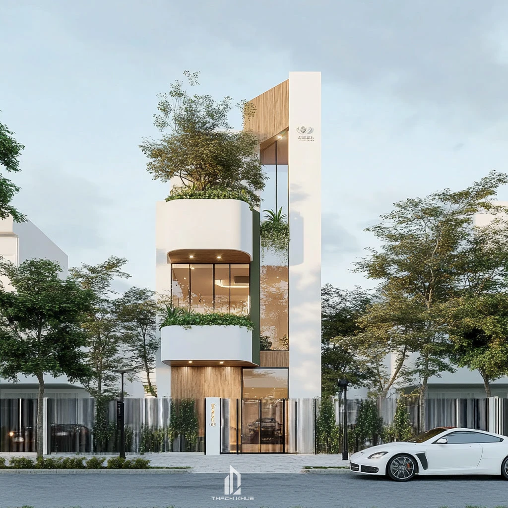 mẫu nhà 3 tầng hiện đại, nhà 3 tầng