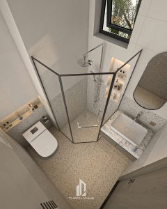 nhà phố 4 tầng hiện đại